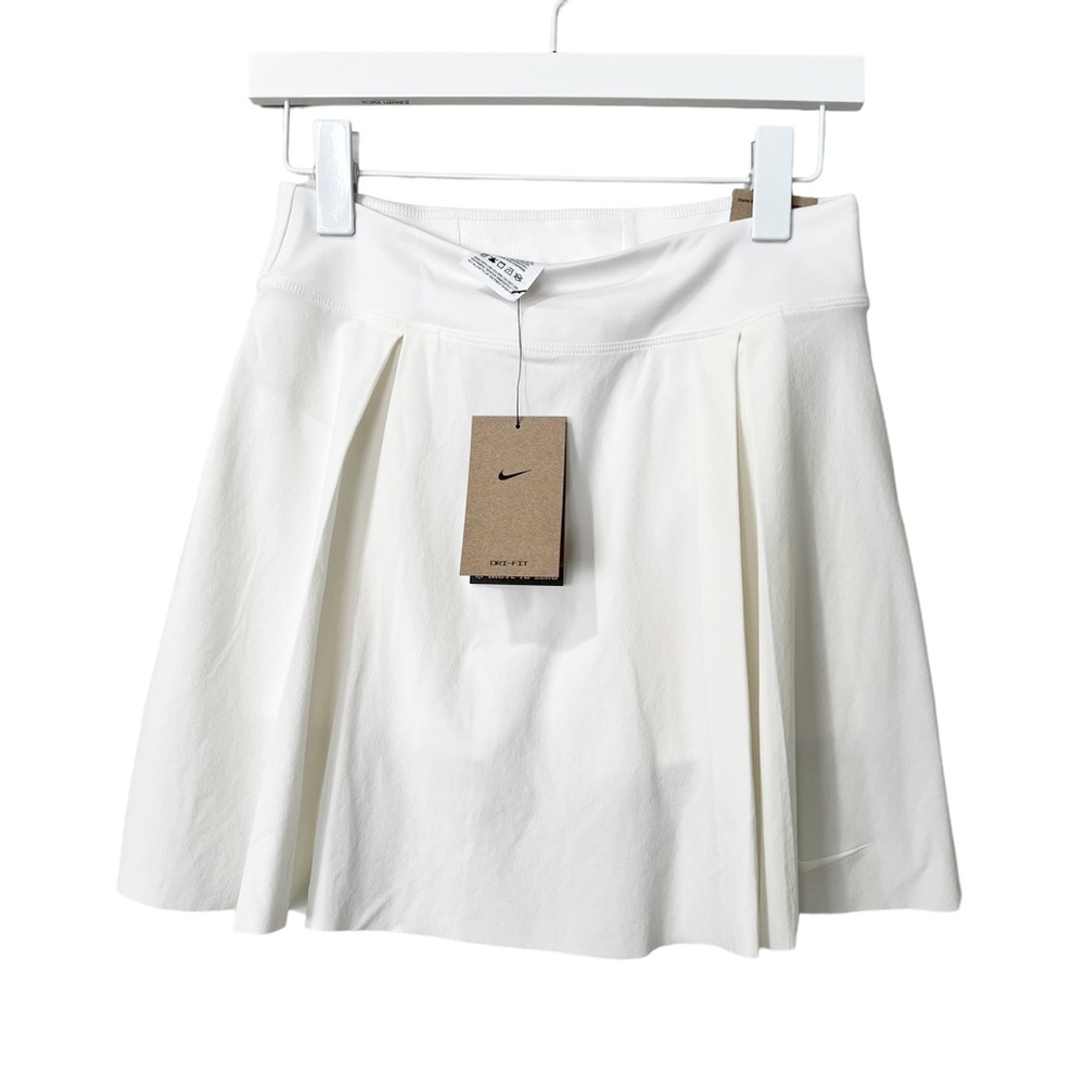 New NIKE Women’s Dri-FIT 17" Long Golf/ Tennis Skort White Style DD0350-100 - Picture 5 of 11